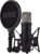 RØDE NT1 5th Generation Large Diaphragm Condenser Microphone with XLR and USB Output, Microphone Spider and Pop Filter for Music Production, Vocal Recording and Podcasts (Black)